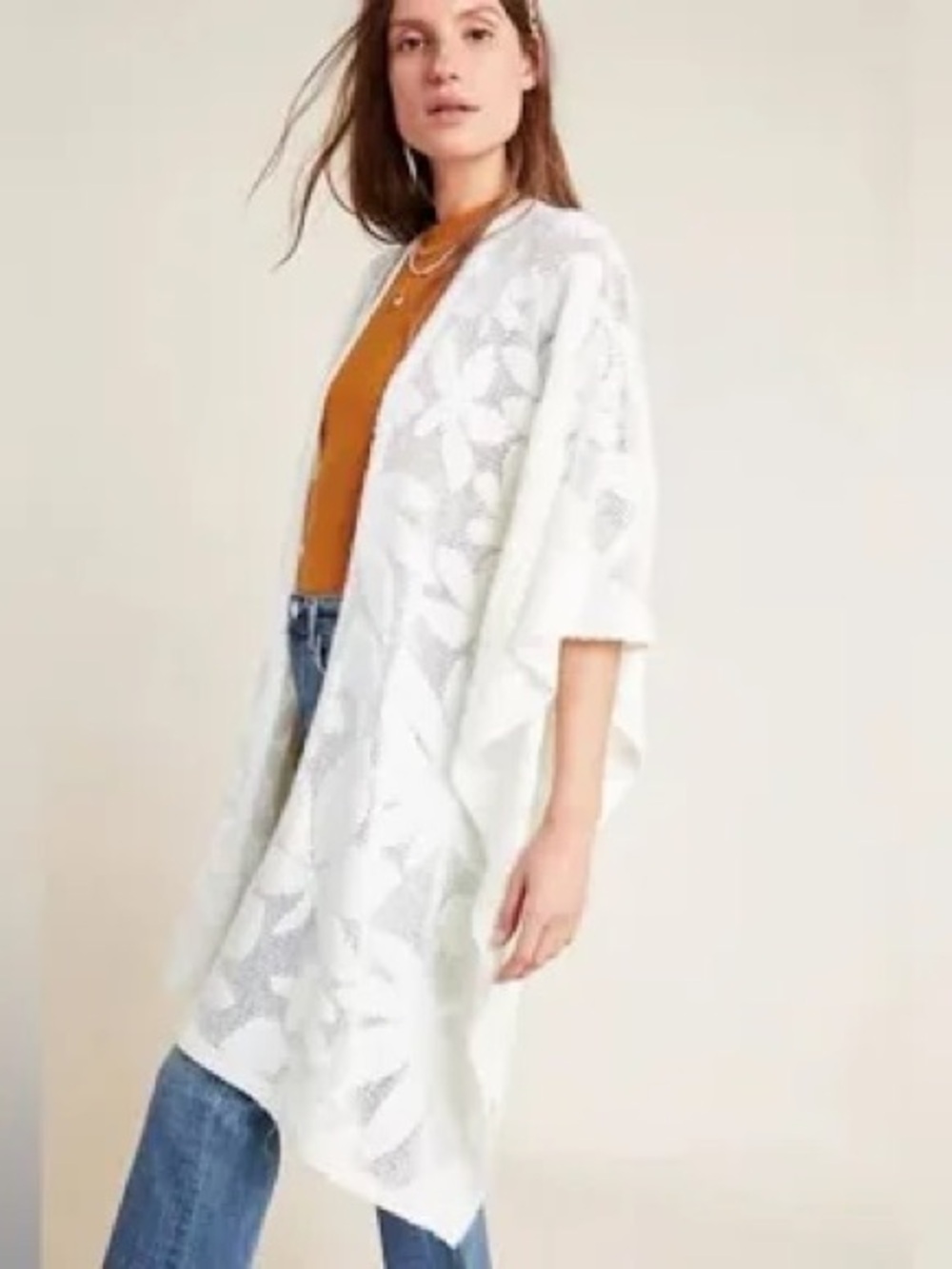 Anthropologie Akemi + Kim Bellamy Lace Kimona